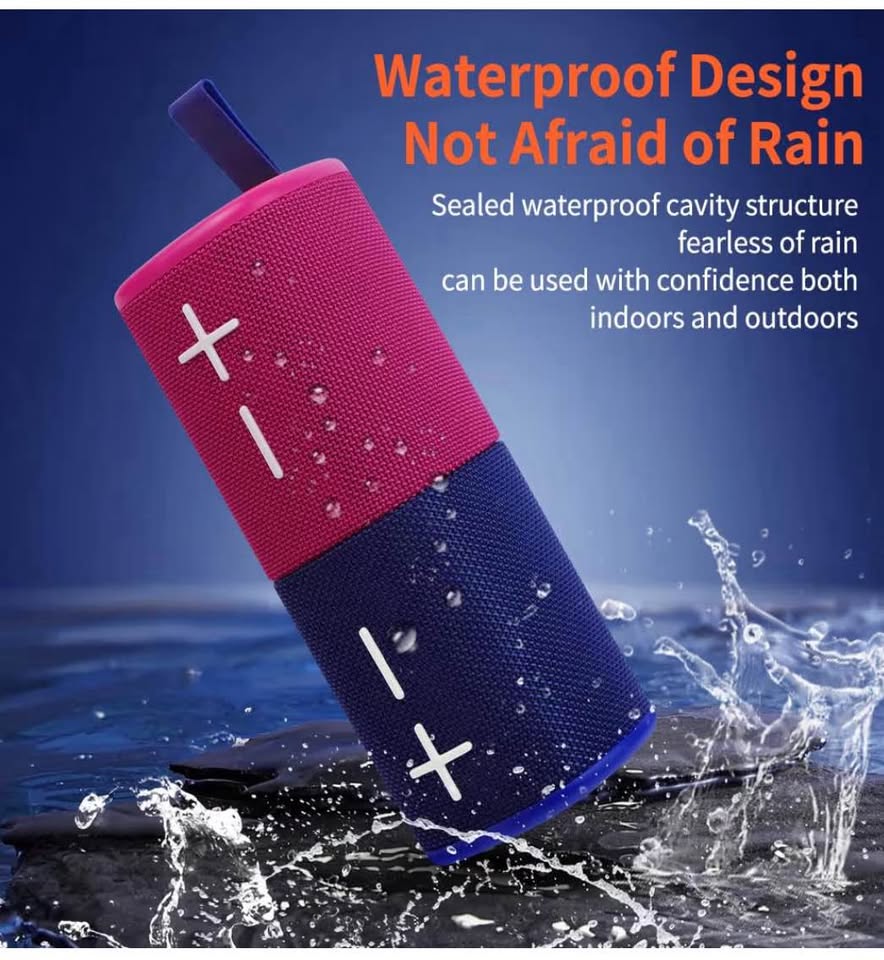 2-in-1 Magnetic Split Bluetooth Speaker – 20W Waterproof Portable Wireless Stereo with LED Lights