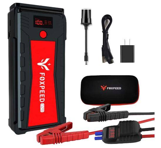2500A Portable Car Battery Jump Starter – Compact Emergency Power Pack for Cars, SUVs & Trucks