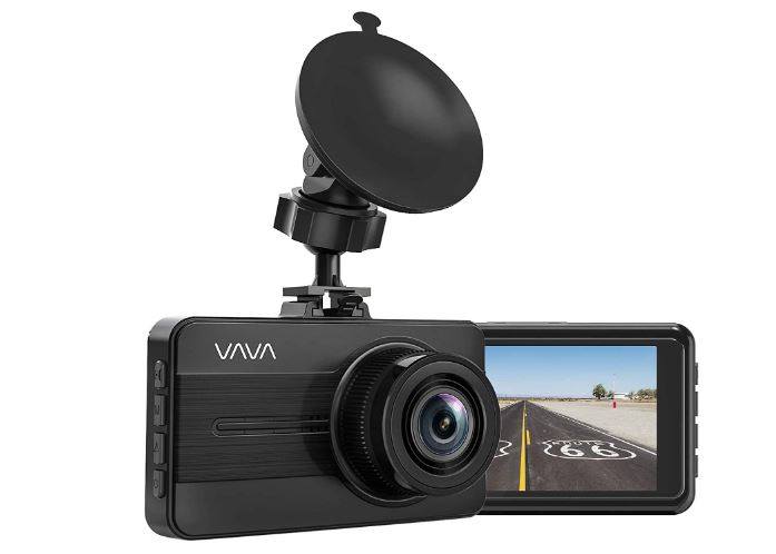 1080P Dashboard Camera with Night Vision – Wide Angle Dash Cam with Parking Monitor