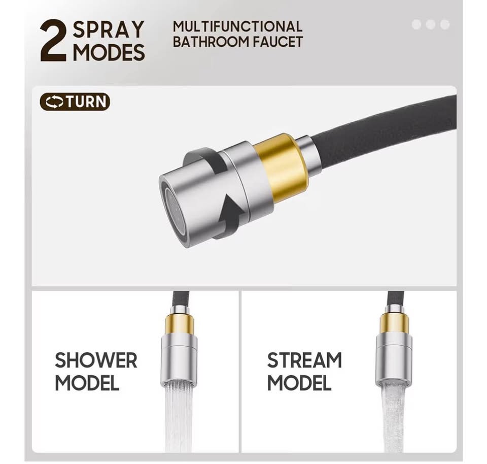 High-Arc Pull-Down Bathroom Faucet – Brushed Nickel, Single Handle, 4” Centerset / Single-Hole Compatible