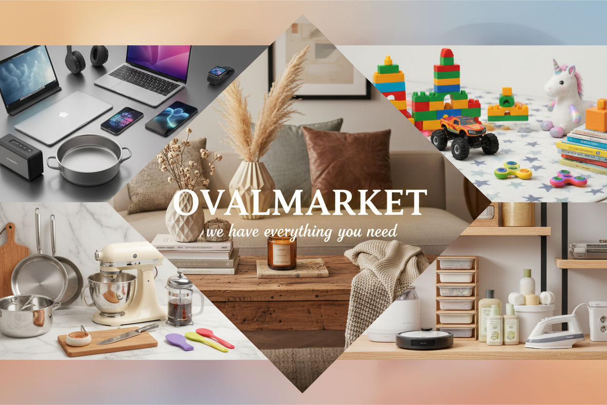 OvalMarket Hero Banner - Organized