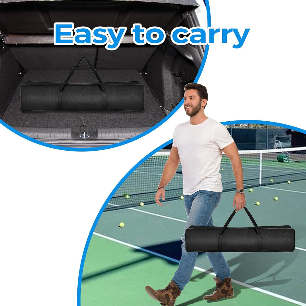 Pickleball Set with Net & Paddles – 4 Player Portable Pickleball Paddle Set with 22FT Net, Balls & Carrying Bag